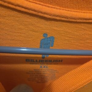 Billie Eilish Orange T-Shirt XXL